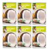 Coconut Milk 400ml Creamy Dairy Free Coconut Milk, Vegan Friendly Cooking Ingredient for Curries, Desserts & Drinks - smprd (6 x Tin) view 1