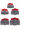 EasyByMall PVC Ball Valve for Water Supply Pipe, Sliding Socket Bond Connector, Red or Gray, Sizes 20mm 25mm 32mm 40mm 50mm view 1