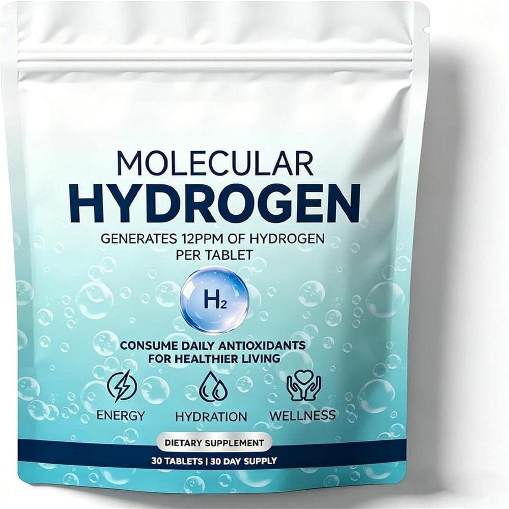 A Better You Molecular Hydrogen Water Tablets,Molecular Hydrogen Tablets for Drinking Water, Antioxidant-Rich, Supports Brain Energy & Health (1 Box)