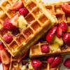Belgan Waffles 28 x 90g Full Box - Includes Belgan Sugar Pearls,Can be Served Hot or Cold - wr view 3