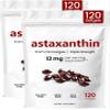 2026 New Astaxanthin Softgels 12mg, Premium Astaxanthin Antioxidant Supplement, Supports Eye, Joint, Internal Circulation, Skin Health, Vegan- Friendly & Gluten-Free - 120 Softgels (2 Bag) view 1