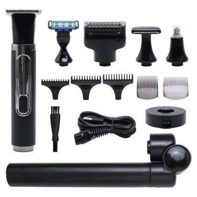 Back Shavers for Men,Electric Body Grooming Kit with Adjustable Extension Handle Waterproof Cordless Body Hair Trimmer for Hair Beard Facial Chin Arm Balls Groin Pubic Hair Smooth Shaving