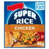 Super Rice Chicken Flavour Seasoned Rice, Low Fat, Suitable for Vegetarians, 90g,Pack Of 2 view 3