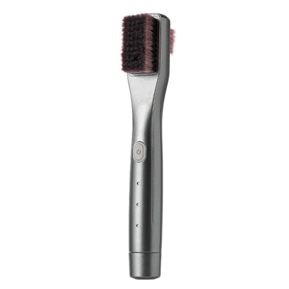 Portable Electric Shoe Polisher 3-Stage Handheld Polishing Brush, Care Kit for Leather Shoes and Sneakers, Ergonomic Stain Removal Brush