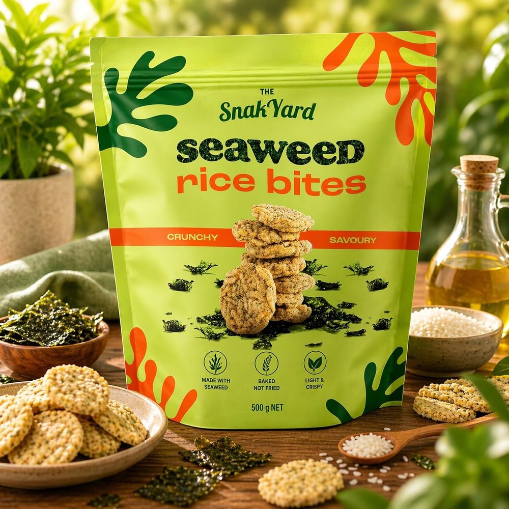 Fakhri Rice Bites 500g Crispy Snack Ideal for Tea Time Light Snacks and Daily Use