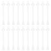 Abaodam 20pcs Disposable Nose Wax Sticks for Painless Nose Hair Removal Lightweight Plastic Waxing Applicators for Nostril Hair Removal Suitable for Men and Women view 1