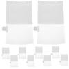 HEATSHAKING 10pcs Hanging Moisture Absorbing Bags with Efficient Moisture Removal for Dormitory and Other Spaces, Reusable Plastic Dehumidifier Packs for Closet Humidity Control view 1