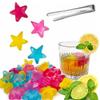 24 Pack Reusable Plastic Ices Cubes For Drinks Like Whiskey,Wine,Vodka or Beer,Filled With Keep Drink Your Col Pure Water,to