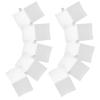 Artibetter 10pcs Hanging Moisture Absorber Bags with Hooks for Efficient Moisture Removal and Monitoring, Plastic Dehumidifier Packets Suitable for Dormitory and Kitchen Use view 1