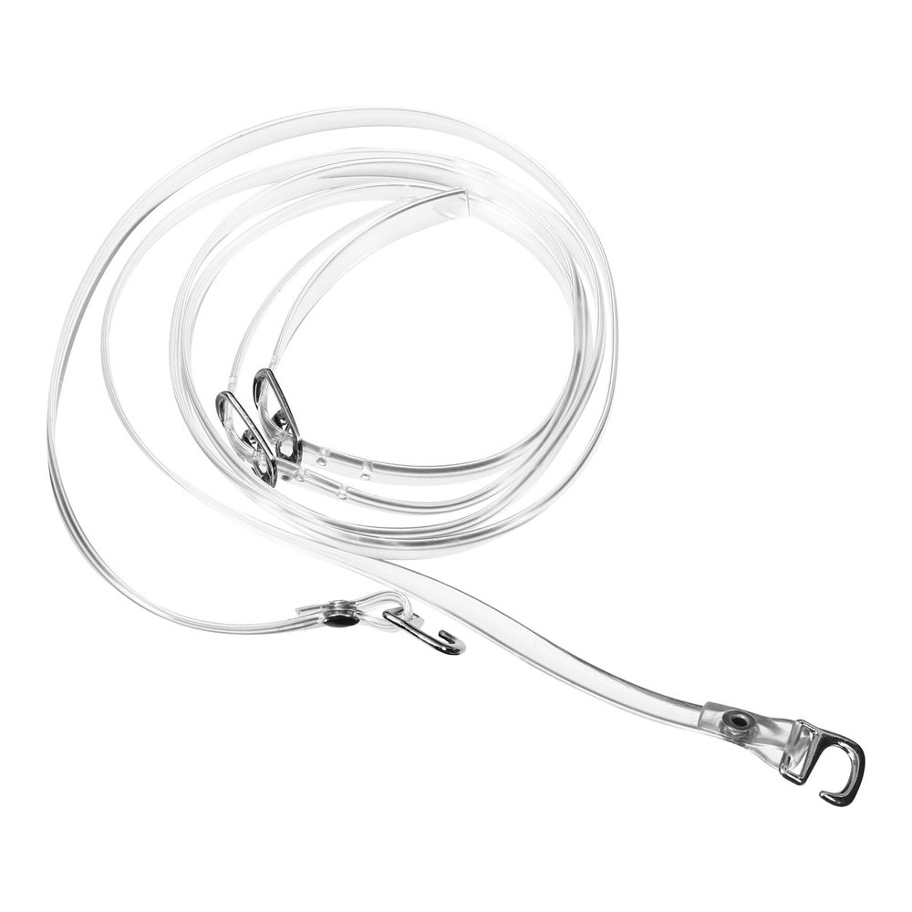 DRESSOOS 1 Pair Tpu Shoelaces for High Heels and Strapless Shoes Elastic Invisible Shoe Straps Comfortable and Sturdy