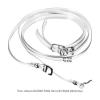 DRESSOOS 1 Pair Tpu Shoelaces for High Heels and Strapless Shoes Elastic Invisible Shoe Straps Comfortable and Sturdy view 2