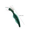 NOLITOY 2pcs Denture Brush with Hard Bristle Double-Sided Cleaning Tool Featuring Ergonomic Handle and Dual Head Design for Effective Plaque Removal Suitable for Travel and Daily Use view 2