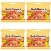 4 x Goldbears 140g Bags The Original Gummy Bears Multipack Mixed Fruit Flavour Jelly Sweets Bulk Bundle for Kids Parties, Movie Nights & Lunchboxes view 1