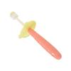 Yinhing 360 Degree Toothbrush Teether Soft Nanomaterial for Infant Oral Care Plaque Removal and Gum Safe PP Material Orange view 3