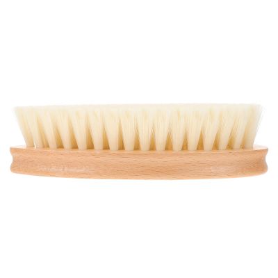 Clothes Brush Beech Wood Bristle Laundry Cleaning Brush