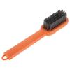 Abaodam Multifunctional Bristles Shoe Silicone with on Brush Cleaning Soft and Comfortable for Abs Grip, Gentle Orange Colour Shoes and Clothes, for Bathroom view 1
