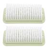 Tofficu Multi-functional Cleaning Brushes Light Green Colour 2pcs with Pp Material, Producing Rich Foam for Shoes and Clothes for Home and Kitchen Use view 1