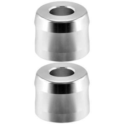 Amosfun 2pcs Razor Holder Stand for Men Lightweight Aluminium Alloy with Wear-resistant Base, Convenient Shaving Storage and Bathroom Organisation Accessory