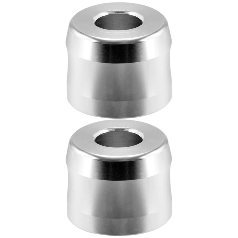 Amosfun 2pcs Razor Holder Stand for Men Lightweight Aluminium Alloy with Wear-resistant Base, Convenient Shaving Storage and Bathroom Organisation Accessory