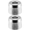 Amosfun 2pcs Razor Holder Stand for Men Lightweight Aluminium Alloy with Wear-resistant Base, Convenient Shaving Storage and Bathroom Organisation Accessory view 1
