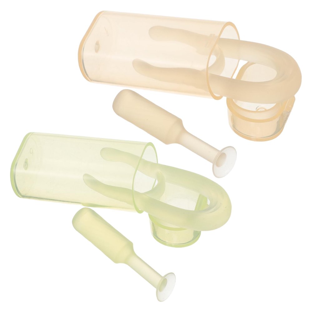 Ciieeo 2 Sets Silicone Contact Lens Applicator Tool with Strong Suction Tip and Tweezers, Reliable Contact Helper for Easy Lens Removal and Insertion, for Travel and Outdoor Use