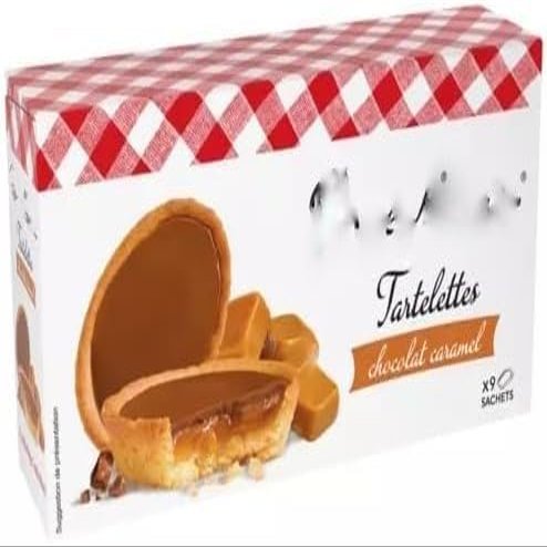 Bolne Manan Tartelettes Chocolate & Caramel | 135g - pack of 8