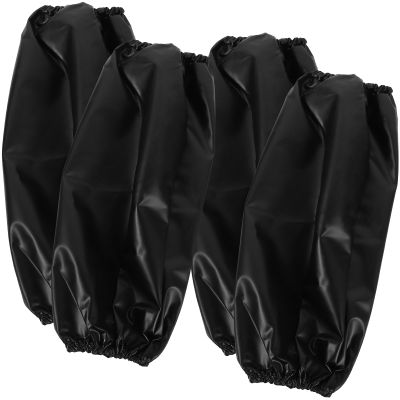 Abaodam 2 Pairs Waterproof Pvc Arm Sleeves Covers for Kitchen and Restaurant Use, Protect Clothing with Oilproof and Sturdy Arm Protector Oversleeves