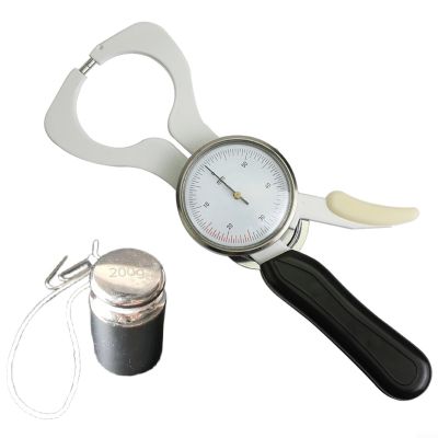 BEAZOOM Portable Body Fat Caliper Tester, Easy Read Skin Fold Meter for Fitness Goals, 0 to 60mm for Range