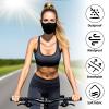 3 Pack UV Face Mask, UPF 50+ Sun Protection for Women, Blocks 98% UVA/UVB Rays, Washable Reusable Cooling Face Cover for Outdoor Activities view 3