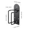 Ciieeo Stainless Steel Barber Hair Clipper Holder Wall Mount for Electric Shavers and Scissors, Lightweight Design with Simple and Elegant Appearance, for Home Haircuts and Barber Shops view 2
