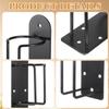 Ciieeo Stainless Steel Barber Hair Clipper Holder Wall Mount for Electric Shavers and Scissors, Lightweight Design with Simple and Elegant Appearance, for Home Haircuts and Barber Shops view 3