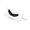Abaodam Nose Hair Waxing Kit with 24 Black Wax Sticks for Men, Made of Healthy Pp Material, Convenient Small Mustache Protectors for Beard Styling and Hair Removal view 2