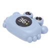 AUNMAS Bath Thermometer Digital Water Thermometer for Baby Kids with Temperature Alerts IP67 Cute Design Automatic OnOff for Safe Bath Time Pool Spa (Blue) view 1