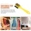 KALLORY Shoe Cleaning Brush and Lightweight Design with Softer Texture Rubber and Nylon Materials Household Scrub Brush for Nubuck and Suede Shoes view 3