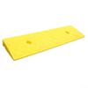 Rubber Curb Ramp for Driveway 30mm Height, Non-Slip Plastic Threshold Ramp for Wheelchair, Car Ramp for Low Ground Clearance, Pavement Ramp for Scooters and Bikes, Garage(Yellow) view 4
