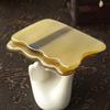 BIUDECO Natural Jade Gua Sha Scraping Board Ergonomically Designed Face and Body Massager for Personal Care view 2