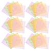 Adorainbow Patterned Greaseproof Baking Paper Sheets 100Pcs, Oil-Resistant Parchment Liners for Sandwich Wrapping and Picnic Basket Use in Home and Bakery view 1
