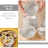Adorainbow 25pcs Aluminum Foil Egg Tart Baking Trays with Excellent Heat Conductivity and Non Stick Surface, for Snacks and Fruit, for Picnics and Restaurants view 3