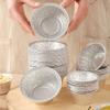 Adorainbow 25pcs Aluminum Foil Egg Tart Baking Trays with Excellent Heat Conductivity and Non Stick Surface, for Snacks and Fruit, for Picnics and Restaurants view 4
