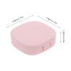 CATIEBYE 2 Sets of Convenient Contact Lens Cases with Small Mirror and Tools Plastic Storage Boxes for Outdoor and Household Use, Assorted Colours, Compact and Leak-Proof Design view 2