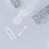 Angoily 2 Sets Contact Lens Case with Small Mirror and Tools, Plastic Travel Contacts Holder with Sealing Feature, Convenient and Portable Lens Storage Box for Daily Use and Outdoor view 4