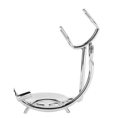Convenient Metal Shaving Knife Stand for Beard Grooming Tools Storage with Stable Base Design