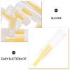 Cabilock Silicone Applicators Easy and Gentle on Eyes 12pcs Lightweight Portable Lens Sticks for Hard Lenses for Travel and Vacation Use view 3