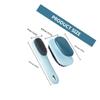 TOPPERFUN Shoe Cleaning Brush with Soft Nylon Bristles and Easy to Grip Abs Handle and 2pcs Clothes Scrub Brush Set for Home and Travel Use view 2