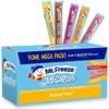 Mr Freeze Mega Pops 75 x 90ml Assorted Flavour Freezable Ice Pops | Bulk Freezer Lollies for Parties, Kids & Summer Treats | Vegetarian view 1