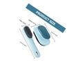 SWETRACE 2pcs Shoe and Clothing Cleaning Brushes with Soft Nylon Bristles and Comfortable Abs Grip, Lightweight Scrubbing Brushes for Bathroom and Travel Use view 2