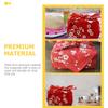 ABOOFAN Japanese Bento Wrapping Cloth Multipurpose Decorative Packaging Red Cherry Blossom Rabbit Print for Lunch Box Tablecloth and Wrap view 3
