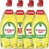 4 X Fairy Lemon Washing Up Liquid 320ml view 1