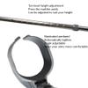 Foldable Forearm Crutch Adjustable Support Walking Cane with Ergonomic Cuff, Lightweight Design for Mobility Assistance view 3