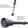 Foldable Forearm Crutch Adjustable Support Walking Cane with Ergonomic Cuff, Lightweight Design for Mobility Assistance view 4